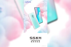 В Vivo S5 по-новому размещена квадратная платформа с камерами. (Источник: Weibo)