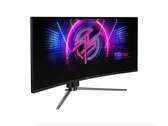 MSI MPG 346CQRF X24 ultrawide - это хорошо оснащенный 34-дюймовый изогнутый игровой монитор с частотой 240 Гц. (Источник изображения: MSI)