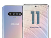 Ранняя версия Galaxy S11. (Источник: PhoneArena)