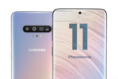 Ранняя версия Galaxy S11. (Источник: PhoneArena)