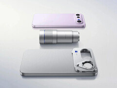 Vivo X300 FE и комплект телескопических расширителей.