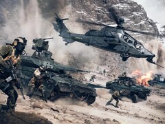 Датамайнер Темпориал обнаруживает футуристическое оружие в режиме Battle Royale игры Battlefield 6. (Источник изображения: Corsair)