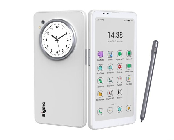 Bigme HiBreak dual имеет два дисплея и поддержку стилуса.