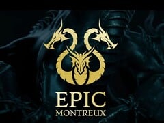 Ключевое визуальное изображение для фестиваля Epic Montreux 2027, организованного компанией Helvepic.