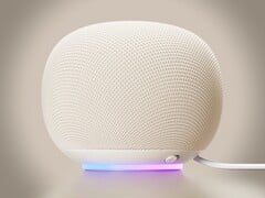 Колонка Google Home выпускается в четырёх цветовых вариантах, в том числе в цвете «Porcelain».