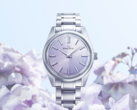 Часы Grand Seiko SBGW323 имеют мягкий и красивый фиолетовый циферблат с узором горы Ивате, вдохновленный цветком кири (Источник изображения: Grand Seiko)