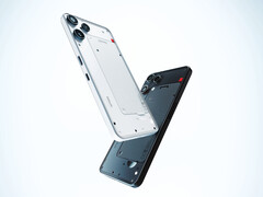 Телефон (3a) Lite остается верен эстетике Nothing, предлагая черный или белый прозрачный дизайн. (Источник изображения: Nothing)