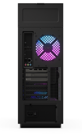 HP Omen Max 45L: Задний вход/выход. (Источник изображения: HP)