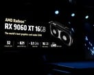 Компания AMD официально представила графический процессор Radeon Rx 9060 XT на выставке Computex 2025 (источник изображения: AMD)
