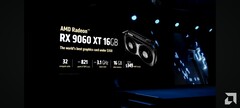 Компания AMD официально представила графический процессор Radeon Rx 9060 XT на выставке Computex 2025 (источник изображения: AMD)