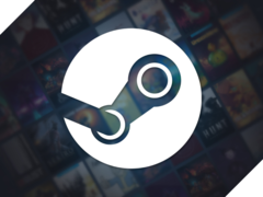 Несколько известных модов в сообществе Steam&#039;s Workshop помечены уведомлениями об их удалении. На картинке - логотип Steam. (Источник изображения: Steam - Отредактировано)