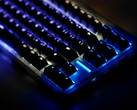 Wooting 80HE с включенным RGB. 