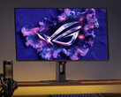 Новый 27-дюймовый игровой монитор Asus использует QD-OLED-панель 3-го поколения с пиковой яркостью 400 нит в режиме HDR. (Источник изображения: Asus)