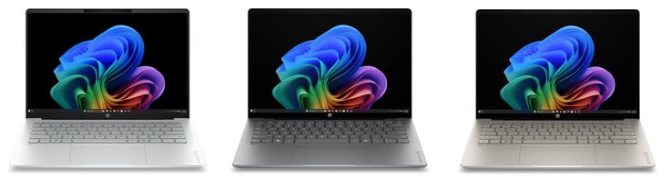 Компания HP пока не опубликовала фотографии модели в цвете «Starlit Blue».