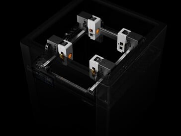 Настройка четырёх инструментальных головок на LightMake L4.