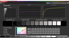 CalMAN Grayscale (Native, DCI-P3)