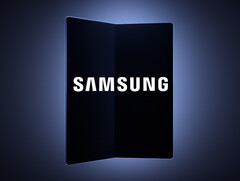 Похоже, что Samsung говорит о новой раскладушке в стиле книги, а не о тройной раскладушке, о которой ходили слухи. (Источник изображения: Samsung - отредактировано)