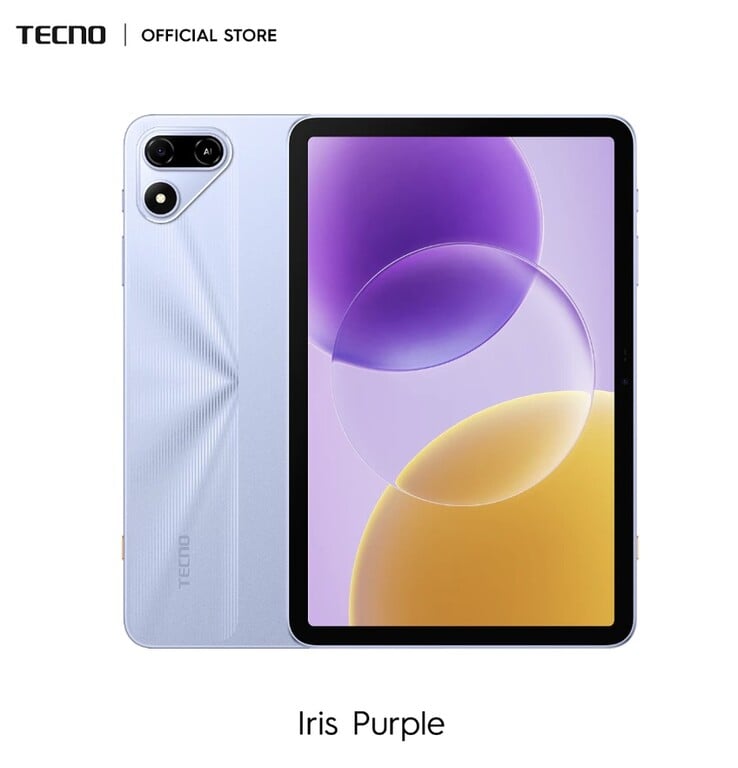 Tecno Megapad SE 2 в цвете «Iris Purple».