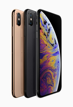 Расцветки iPhone Xs. (Изображение: Apple)