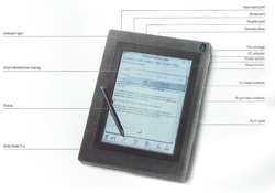 Оригинальный ThinkPad: «маленький» планшетный компьютер. (Изображение: 1000 BiT)