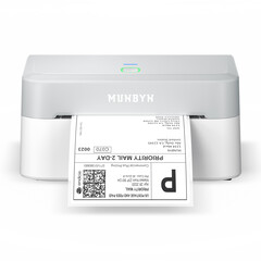 Термопринтер для печати этикеток Munbyn RW403B имеет разрешение 203 dpi (Источник изображения: Munbyn) 