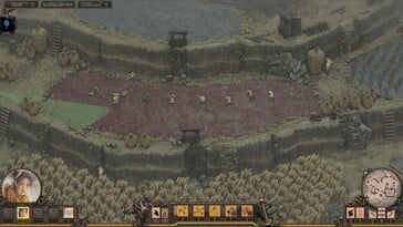 На изображении: скриншот игрового процесса из игры «Shadow Tactics: Blades of the Shogun».