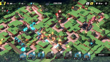На изображении: скриншот игрового процесса из игры «Tower Dominion».