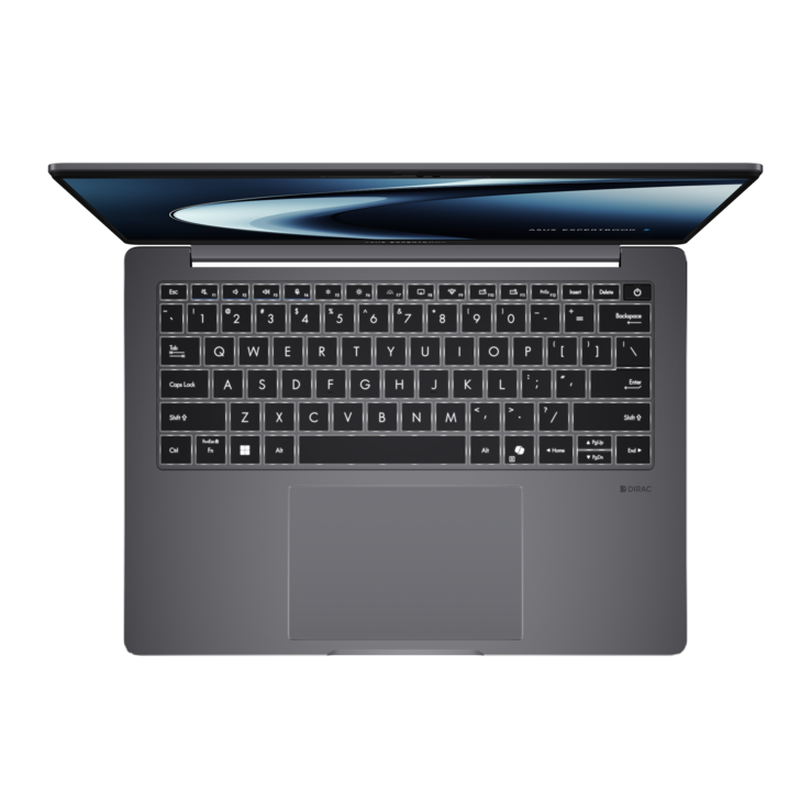 Клавиатура Asus ExpertBook P3 (источник изображения: Asus)
