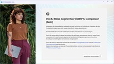 Агент HP AI может быть использован только после регистрации