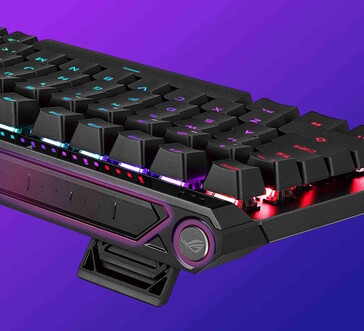 Видны многофункциональная кнопка и сенсорная панель (обведены фиолетовым).