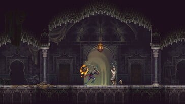 Изображение, на котором изображён противник в игре «Blasphemous 2».