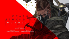 Death Stranding: Mosquito аниме-тизер показал драматический длинный экшен с собакой, похожей на BT, и рукопашный бой. (Источник изображения: Kojima Productions)