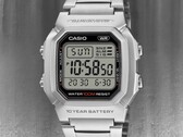 Часы Casio W-800HD-1AV (на фото) имеют ремешок из нержавеющей стали. (Источник изображения: Casio, отредактировано)