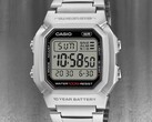 Часы Casio W-800HD-1AV (на фото) имеют ремешок из нержавеющей стали. (Источник изображения: Casio, отредактировано)