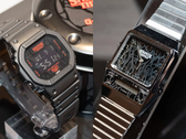 Совместная модель Casio G-Shock x Stranger Things DW-5600 (слева) и AQ-800 (справа), на фото. (Источник изображения: @geesgshock на Instagram)