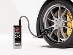 Двойной шинный инфлятор Gooloo GT160 оснащен умным цветным светодиодным дисплеем (Источник изображения: Gooloo)
