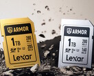 Карты SDXC серии Lexar Armor изготовлены из нержавеющей стали, что делает их устойчивыми к падениям, ударам, пыли и воде. (Источник изображения: Lexar)
