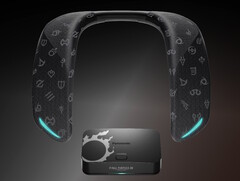 Шейная колонка Panasonic SC-GNW10S-FF SoundSlayer x Final Fantasy XIV обеспечивает геймерам беспроводной объемный звук с низкой задержкой. (Источник изображения: Panasonic)
