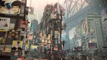 Изображение, показывающее город в Алом Нексусе.