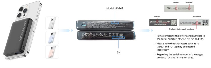 Anker MagGo Power Core 10K (A1642) затронут этой проблемой. (Источник изображения: Anker)