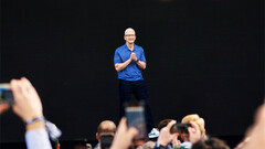Apple Генеральный директор Тим Кук на недавнем мероприятии компании (Источник изображения: Apple)