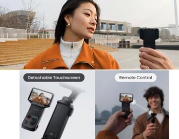 Утечка маркетинговых изображений Insta360 Luna Ultra.