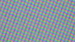 В ЖК-дисплее используется классическая субпиксельная матрица RGB, состоящая из красного, синего и зеленого светоизлучающего диода.
