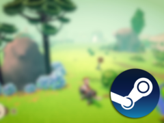 Gaucho and the Grassland также доступна демоверсия в Steam, если Вы хотите опробовать игру перед покупкой. Изображение - Размытый скриншот из демо-версии игры с логотипом Steam, наложенным сверху (Источник изображения: Steam - Отредактировано)