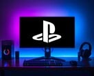 Логотип PlayStation, отображаемый на мониторе игрового ПК