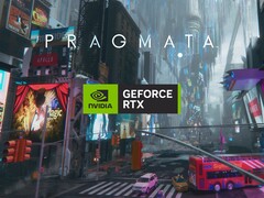 Показан баннер Pragmata с логотипом Nvidia GPU
