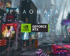 Показан баннер Pragmata с логотипом Nvidia GPU