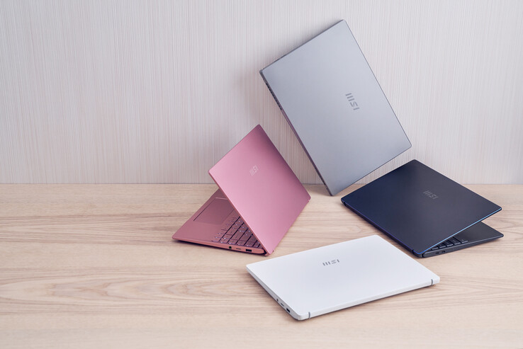 Ноутбуки серии MSI Prestige доступны в расцветках Pure White, Rose Pink, Carbon Gray и Urban Silver