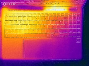 Испытание на стрессовую температуру поверхности (верхняя сторона)