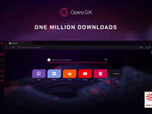 Opera GX уже перешёл рубеж в 1 миллиона скачиваний. (Изображение: Opera)